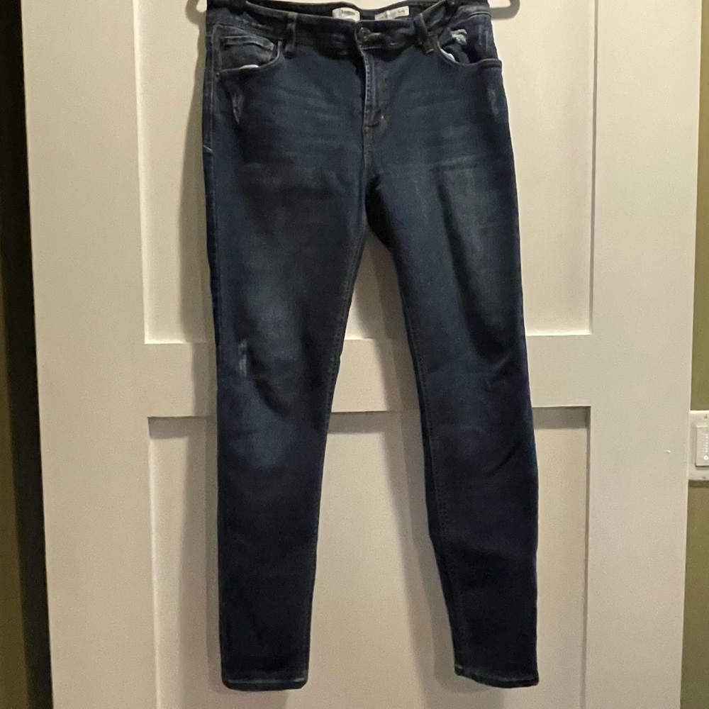 Kensie effortless ankle mid rise jeans